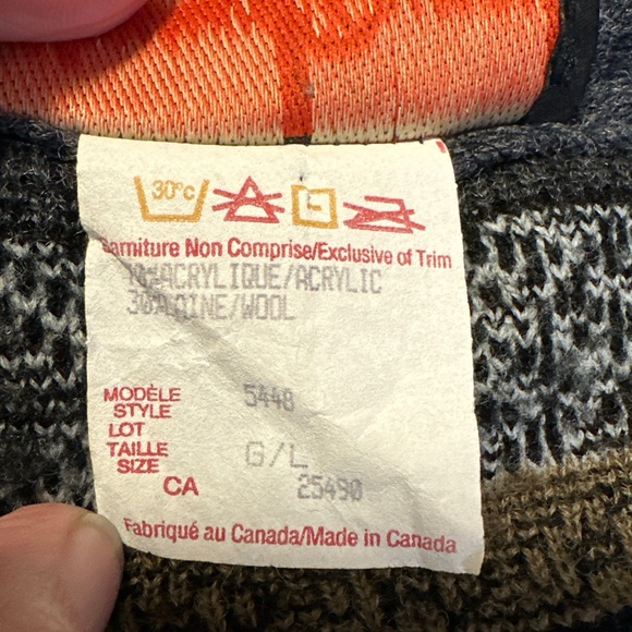Vintage Grandpa Cardigan Sweater Coogi Large Christian Dumas - Picture 5 of 7